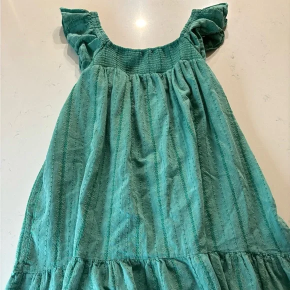 Women’s Lauren Conrad Smocked Ruffle Sleeve Dress - Picture 2 of 4